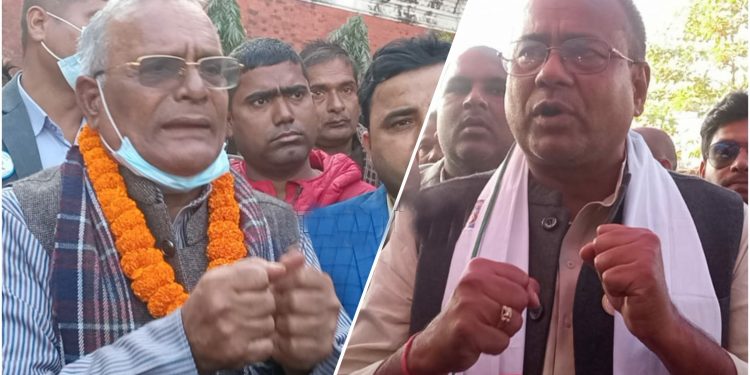 कांग्रेस प्रदेश २ सभापतिमा रामसरोज यादव र कृष्णा यादवले गराए उम्मेदवारी दर्ता