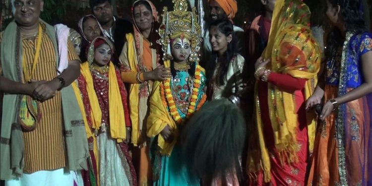 विवाहपञ्चमी महोत्सवको दोस्रो दिन फूलबारी लीला सम्पन्न