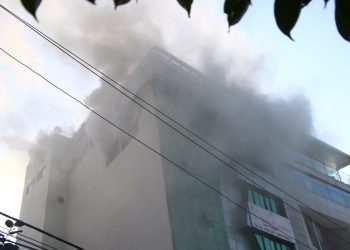 इन्द्रेणी कम्प्लेक्समा आगलागी