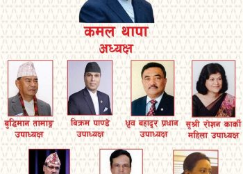 राप्रपाको पदाधिकारीमा थापा पक्षको वर्चस्व, खुल्ला उपाध्यक्षमा विक्रम पाण्डेकाे सर्वाधिक मत