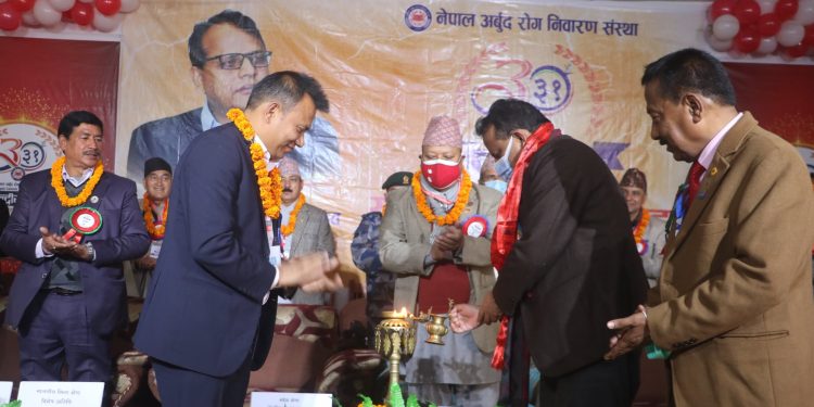 क्यान्सर पीडितलाई मासिक भत्ता उपलब्ध गराउछौः मुख्यमन्त्री राउत