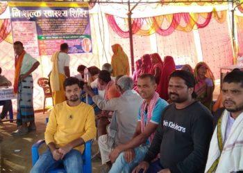 युवा समाजसेवी यादवको एकल प्रयासबाट ६ सय ४४ जना सेवाग्राही लाभान्वित