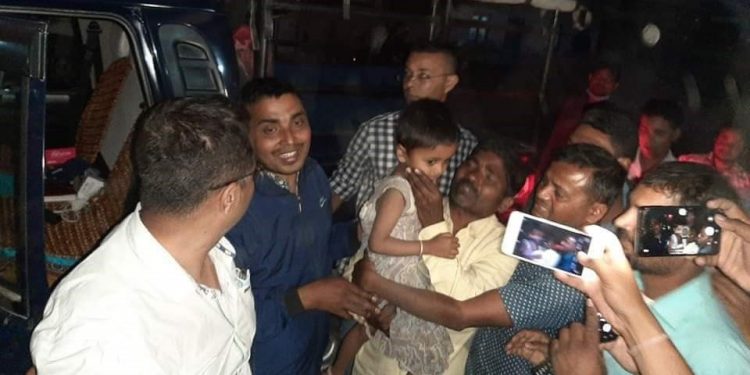 अपहरणमा परेकी चार वर्षीय बालिको चोबिस घण्टामै उद्धार