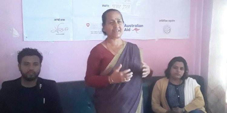 माण्डवीले स्थानीय निर्वाचन लक्षित कार्यक्रम सञ्चालन गर्दै