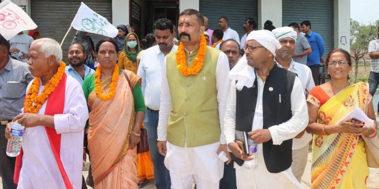 जनकपुरधामको फोहोराबाट मोहर बनाउने मेयर पदका उम्मेदवार चौधरीको प्रतिवद्धता
