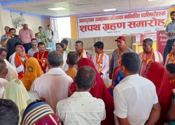 जनकपुरधामको शपथग्रहण दुई चरणमा