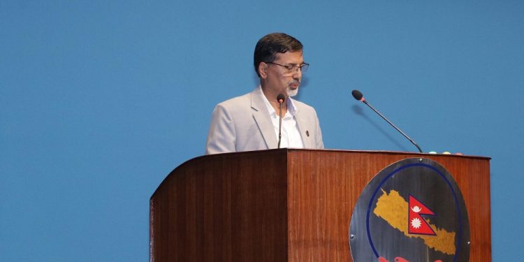 आर्थिक वर्ष २०७९/८० को बजेट प्रस्तुत हुँदै
