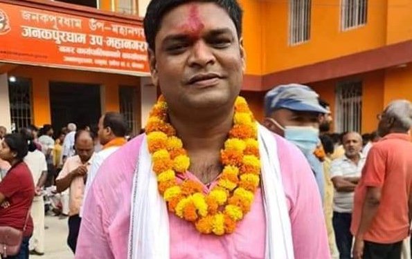 जनकपुरधाम वडा नं. ७ मा काँग्रेसका निरज साह प्यानलसहित निर्वाचित