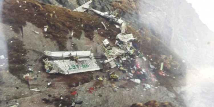 दुर्घटनाग्रस्त अवस्थामा भेटियो ताराको विमान