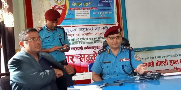 धनुषामा बोक्सी कु–प्रथा विरुद्धको ७ दिने विशेष अभियान सुरु हुँदै