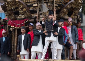 भोटो जात्रामा राष्ट्रपति भण्डारीको उपस्थिति