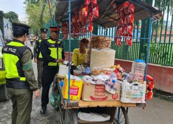 पानीपुरी बिक्री वितरणमा प्रतिबन्ध