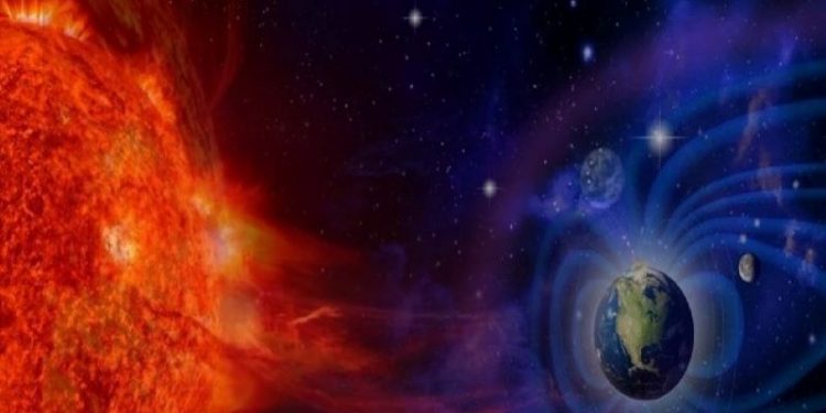 सौर्य आँधी बुधबार साँझ पृथ्वीको नजिक आउँदै