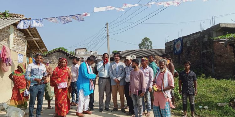 डा. प्रसन्न झाद्वारा भररिया र बहुअर्वामा घरदैलो कार्यक्रम सम्पन्न