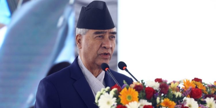 ओली नेतृत्वको सरकारले दुईदुई पटक ससंद विघटन गर्योः प्रम देउवा
