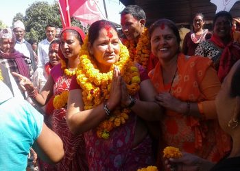 महोत्तरी-१ (क) : प्रदेश सभा सदस्यमा एमालेकी शारदादेवी थापा निर्वाचित