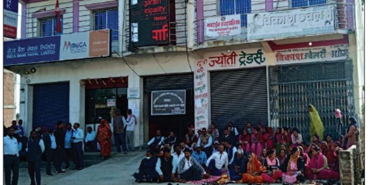 ४ दिनदेखि ठप्प नगराइन नगरपालिका