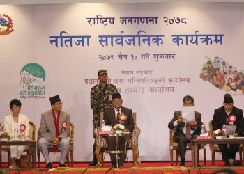 जनगणना २०७८ को नतिजा सार्वजिनक