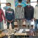राजदेवी मन्दिरमा चोरी गर्ने पाँचजना पक्राउ