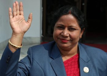 उपराष्ट्रपतिको उम्मेदवारी फिर्ता लिँदै प्रमिला यादव