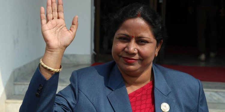 उपराष्ट्रपतिको उम्मेदवारी फिर्ता लिँदै प्रमिला यादव