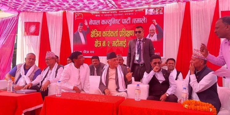 मधेशका मसिहाले भन्नेले जनता ठग्नेबाहेक केही नगरेको एमाले अध्यक्ष ओलीको आरोप