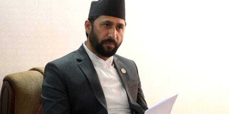 रास्वपा संसदीय दलको नेतामा रवि लामिछाने चयन