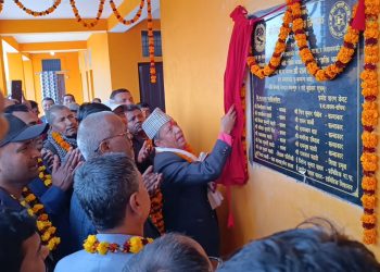 शिवशक्ति माविको शिव र शक्ति भवनको उद्घाटन