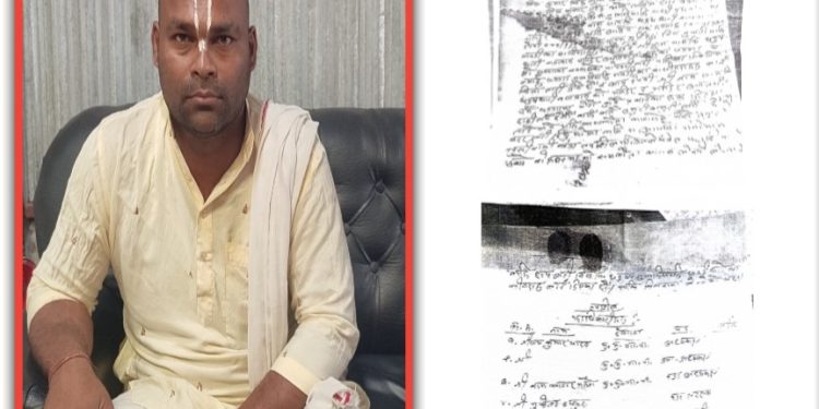 मन्दिरको जग्ग्गा बलजफ्ती कागज बनाएर कब्जा गर्न खोजेको आरोप