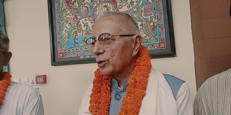 लोकतन्त्र बलियो बनाउन कांग्रेसमा फर्किन वरिष्ठ नेता डा. कोइरालाको आग्रह