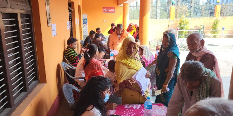 महासेठ सेवा समितिद्वारा निःशुल्क स्वास्थ्य सिविर सम्पन्न