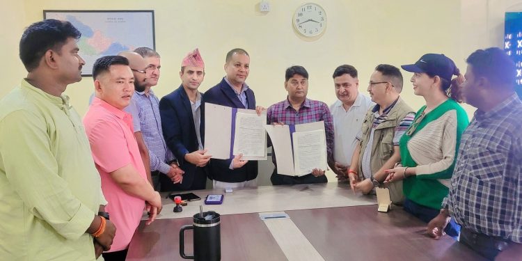 गुठी संस्थान र पत्रकार महासंघबीच ऐतिहासिक लिज सम्झौता, जनकपुरधाममा आधुनिक संरचना निर्माणको बाटो खुल्यो